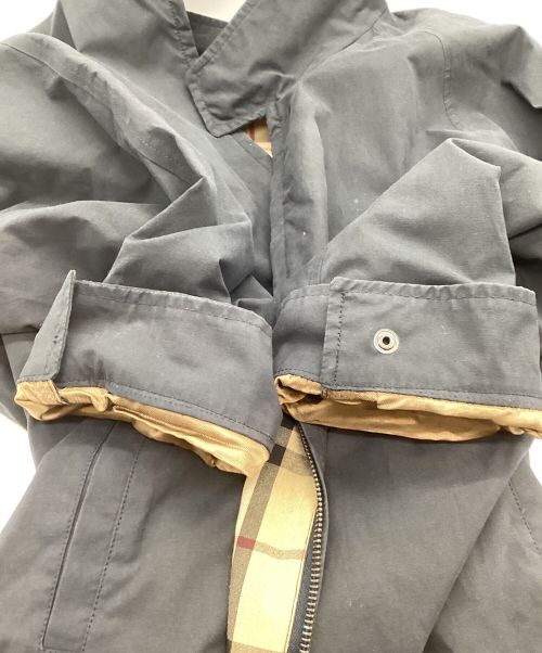 BURBERRY LONDON（バーバリーロンドン）BURBERRY LONDON (バーバリーロンドン) スイングトップ ブラック サイズ:Mの古着・服飾アイテム