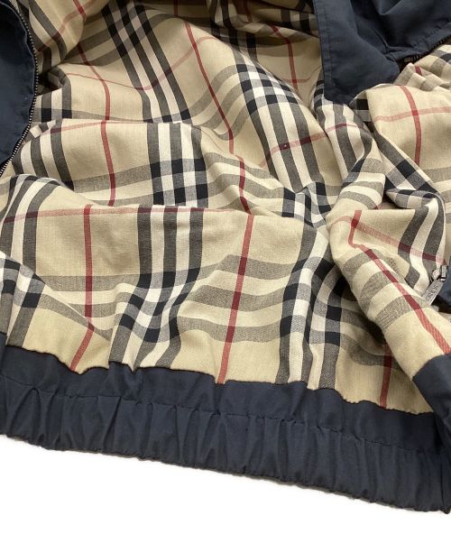 BURBERRY LONDON（バーバリーロンドン）BURBERRY LONDON (バーバリーロンドン) スイングトップ ブラック サイズ:Mの古着・服飾アイテム