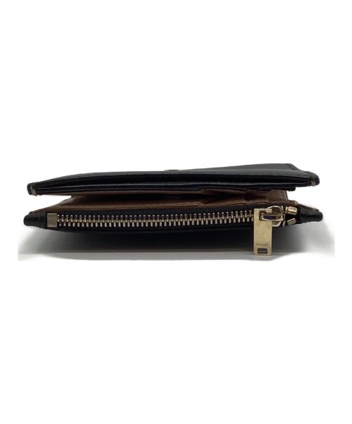 BALLY（バリー）BALLY (バリー) 2つ折り財布 ブラックの古着・服飾アイテム