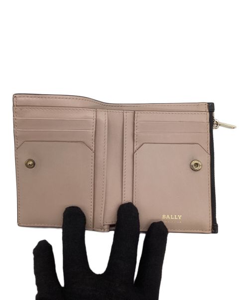 BALLY（バリー）BALLY (バリー) 2つ折り財布 ブラックの古着・服飾アイテム