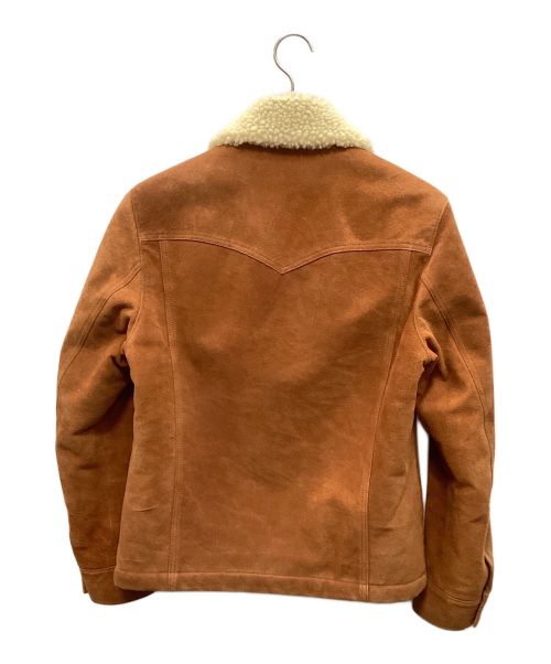 COOTIE（クーティー）COOTIE (クーティー) スウェードボアランチジャケット ブラウン サイズ:Ｌの古着・服飾アイテム