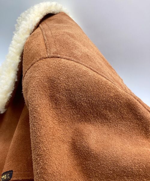 COOTIE（クーティー）COOTIE (クーティー) スウェードボアランチジャケット ブラウン サイズ:Ｌの古着・服飾アイテム