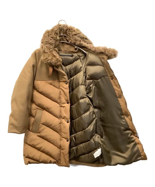 muller of yoshiokubo（ミュラーオブヨシオクボ）muller of yoshiokubo (ミュラーオブヨシオクボ) ダウンコート ブラウン サイズ:38の古着・服飾アイテム