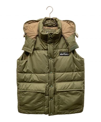 中古・古着通販】WILD THINGS (ワイルドシングス) 中綿ベスト オリーブ