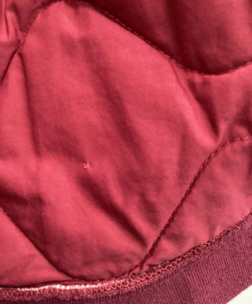 BEDWIN &THE HEARTBREAKERS（ベドウィンアンドザ ハートブレイカーズ）BEDWIN &THE HEARTBREAKERS (ベドウィンアンドザ ハートブレイカーズ) キルティングジャケット ボルドー サイズ:Mの古着・服飾アイテム