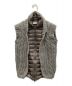 MONCLER（モンクレール）の古着「ニット切替ダウンベスト」｜グレー
