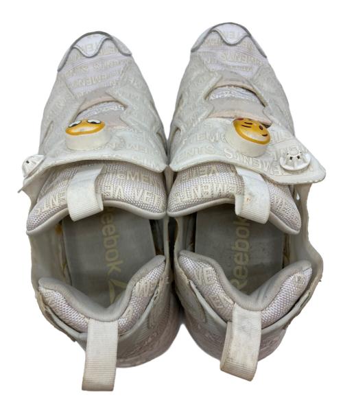 VETEMENTS（ヴェトモン）VETEMENTS (ヴェトモン) REEBOK (リーボック) INSTA PUMP FURY VET EMOJI インスタポンプフューリー エモジ CN3764 ホワイト サイズ:26.5cmの古着・服飾アイテム