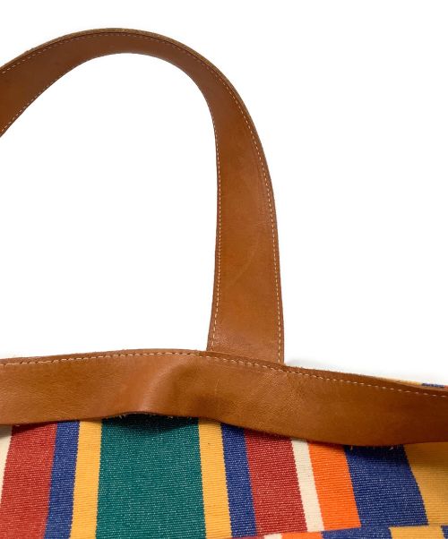 IL BISONTE（イル ビゾンテ）IL BISONTE (イル ビゾンテ) 40周年記念トートバッグ マルチカラーの古着・服飾アイテム