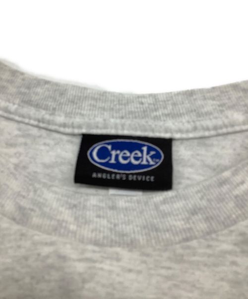 Creek（クリーク）Creek (クリーク) 半袖カットソー グレー サイズ:Lの古着・服飾アイテム