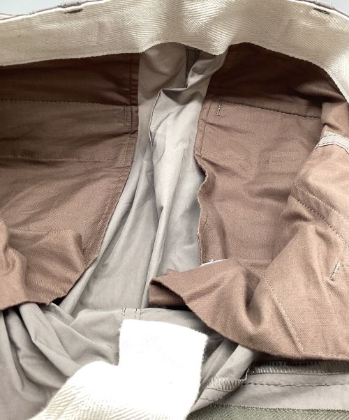 sacai（サカイ）sacai (サカイ) ミリタリーロングカーゴパンツ ブラウンの古着・服飾アイテム