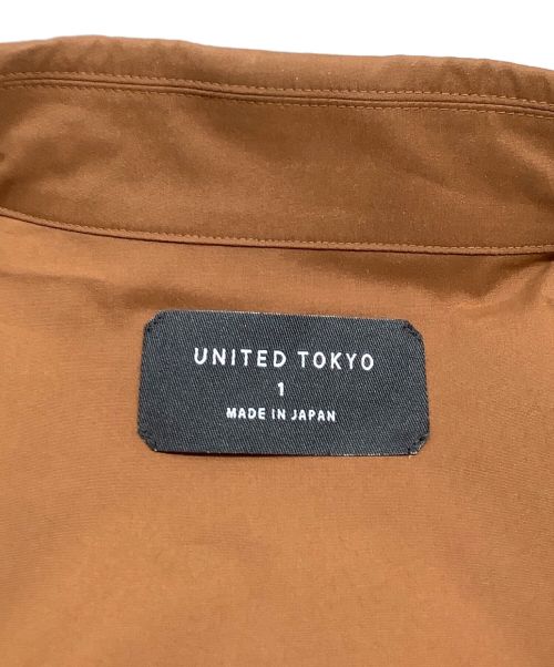 UNITED TOKYO（ユナイテッドトーキョー）UNITED TOKYO (ユナイテッドトーキョー) コーチジャケット ブラウン サイズ:Ｓの古着・服飾アイテム