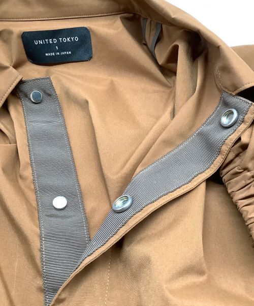 UNITED TOKYO（ユナイテッドトーキョー）UNITED TOKYO (ユナイテッドトーキョー) コーチジャケット ブラウン サイズ:Ｓの古着・服飾アイテム