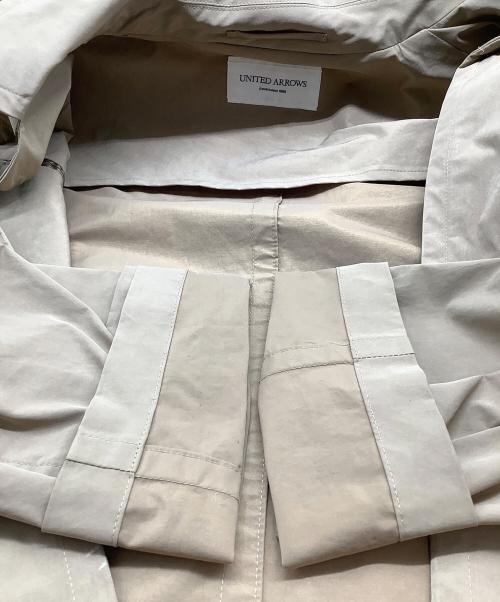 UNITED ARROWS（ユナイテッドアローズ）UNITED ARROWS (ユナイテッドアローズ) ステンカラーコート ブラウン サイズ:Ｍの古着・服飾アイテム