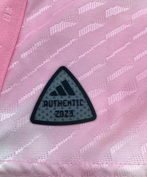 adidas（アディダス）adidas (アディダス) サッカーウェア(トップス) パープル×ピンク サイズ:Ｓ 未使用品の古着・服飾アイテム