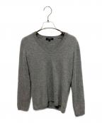 BURBERRY LONDONバーバリーロンドン）の古着「カシミヤニット」｜グレー