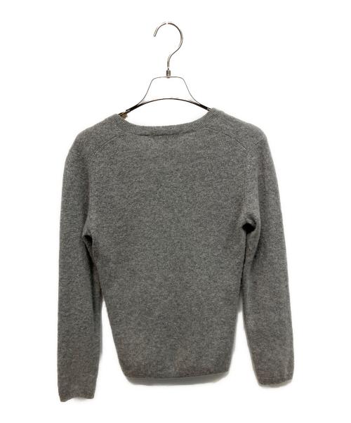 BURBERRY LONDON（バーバリーロンドン）BURBERRY LONDON (バーバリーロンドン) カシミヤニット グレー サイズ:1の古着・服飾アイテム