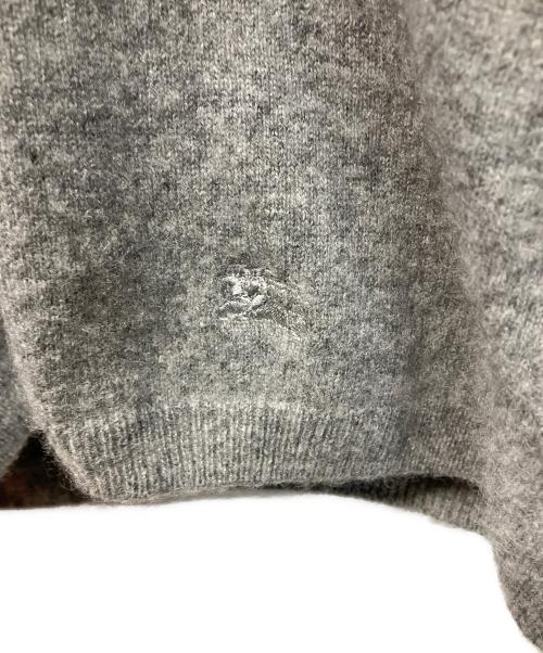 BURBERRY LONDON（バーバリーロンドン）BURBERRY LONDON (バーバリーロンドン) カシミヤニット グレー サイズ:1の古着・服飾アイテム