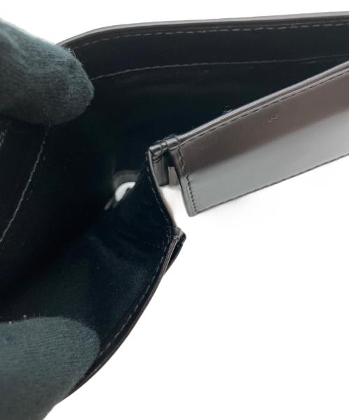 ck Calvin Klein（シーケーカルバンクライン）ck Calvin Klein (シーケーカルバンクライン) Milo 2つ折り財布 ブラック×グレーの古着・服飾アイテム