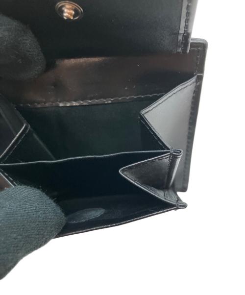 ck Calvin Klein（シーケーカルバンクライン）ck Calvin Klein (シーケーカルバンクライン) Milo 2つ折り財布 ブラック×グレーの古着・服飾アイテム