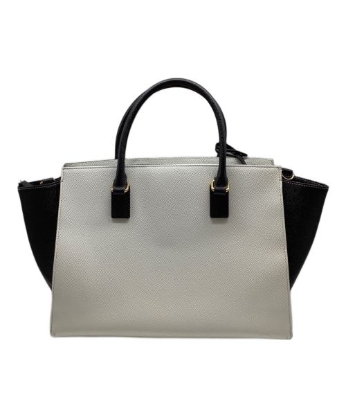 Samantha Thavasa（サマンサタバサ）Samantha Thavasa (サマンサタバサ) トートバッグ ホワイト×ブラックの古着・服飾アイテム