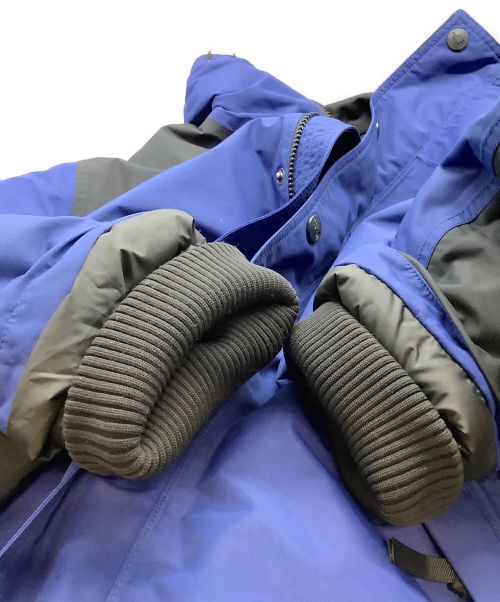 THE NORTH FACE（ザ ノース フェイス）THE NORTH FACE (ザ ノース フェイス) ダウンジャケット ブラック×ブルー サイズ:XL 未使用品の古着・服飾アイテム