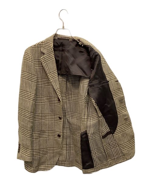 UNITED ARROWS（ユナイテッドアローズ）UNITED ARROWS (ユナイテッドアローズ) サイドベンツテーラードジャケット ブラウン サイズ:44の古着・服飾アイテム