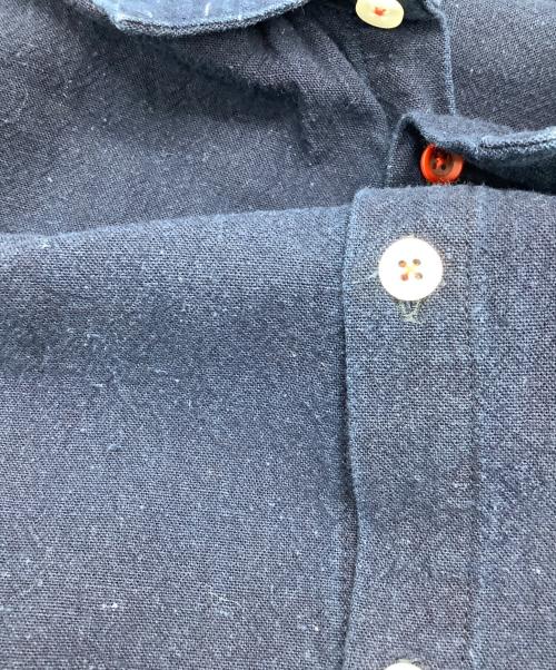 kasurira（カスリラ）kasurira (カスリラ) シャツ ブルー サイズ:Ｍ～Ｌの古着・服飾アイテム