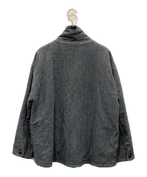 kasurira（カスリラ）kasurira (カスリラ) リバーシブルコート インディゴ サイズ:Ｍ～Ｌの古着・服飾アイテム