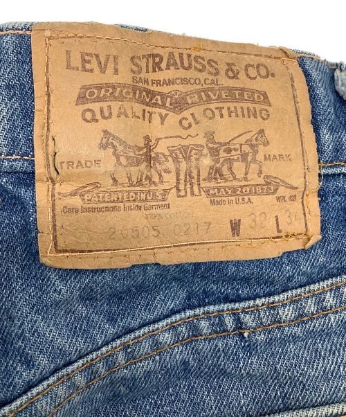 LEVI'S（リーバイス）LEVI'S (リーバイス) 505デニム インディゴ サイズ:32の古着・服飾アイテム