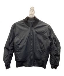 NIKE（ナイキ）の古着「AF1リバーシブルウーブンジャケット」｜ブラック×ホワイト