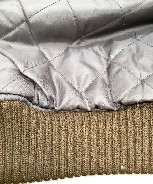 WOOLRICH（ウールリッチ）WOOLRICH (ウールリッチ) チェックブルゾン ブラウン サイズ:Ｍの古着・服飾アイテム