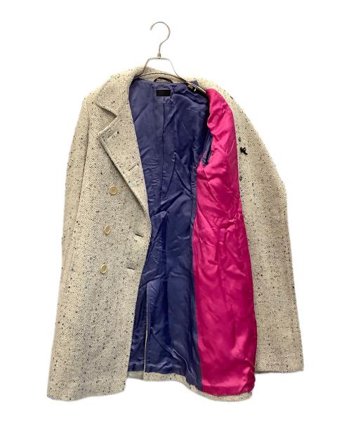 Paul Smith BLACK（ポールスミスブラック）Paul Smith BLACK (ポールスミスブラック) ツイードコート ベージュ サイズ:42の古着・服飾アイテム