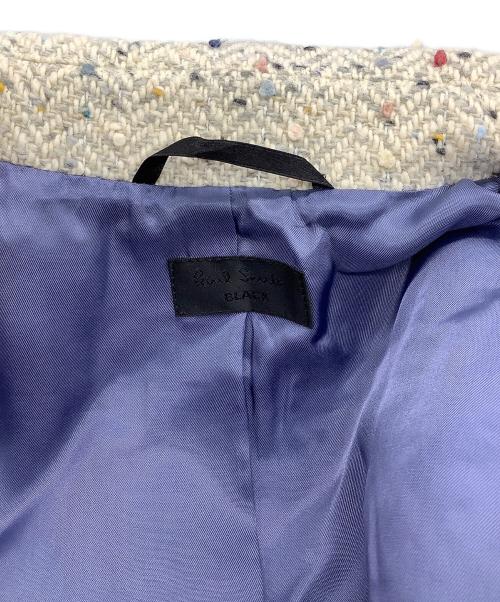 Paul Smith BLACK（ポールスミスブラック）Paul Smith BLACK (ポールスミスブラック) ツイードコート ベージュ サイズ:42の古着・服飾アイテム
