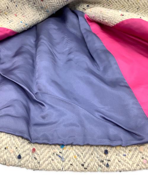 Paul Smith BLACK（ポールスミスブラック）Paul Smith BLACK (ポールスミスブラック) ツイードコート ベージュ サイズ:42の古着・服飾アイテム