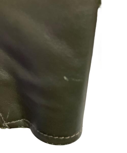 EDIFICE（エディフィス）EDIFICE (エディフィス) ラムレザージャケット グレー サイズ:46の古着・服飾アイテム