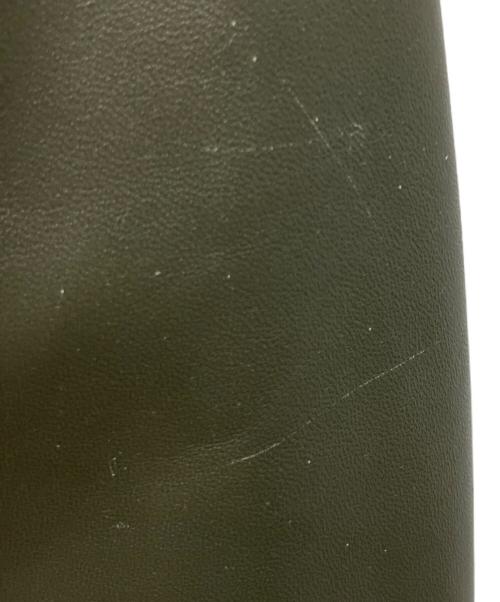 EDIFICE（エディフィス）EDIFICE (エディフィス) ラムレザージャケット グレー サイズ:46の古着・服飾アイテム