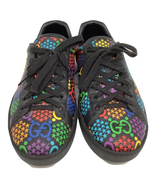 GUCCI（グッチ）GUCCI (グッチ) スニーカー ブラック サイズ:UK7 1/2の古着・服飾アイテム