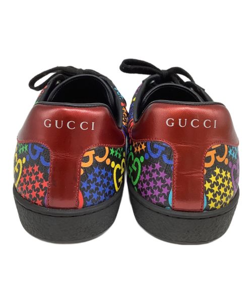 GUCCI（グッチ）GUCCI (グッチ) スニーカー ブラック サイズ:UK7 1/2の古着・服飾アイテム