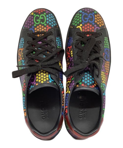 GUCCI（グッチ）GUCCI (グッチ) スニーカー ブラック サイズ:UK7 1/2の古着・服飾アイテム