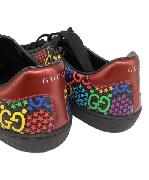 GUCCI（グッチ）GUCCI (グッチ) スニーカー ブラック サイズ:UK7 1/2の古着・服飾アイテム