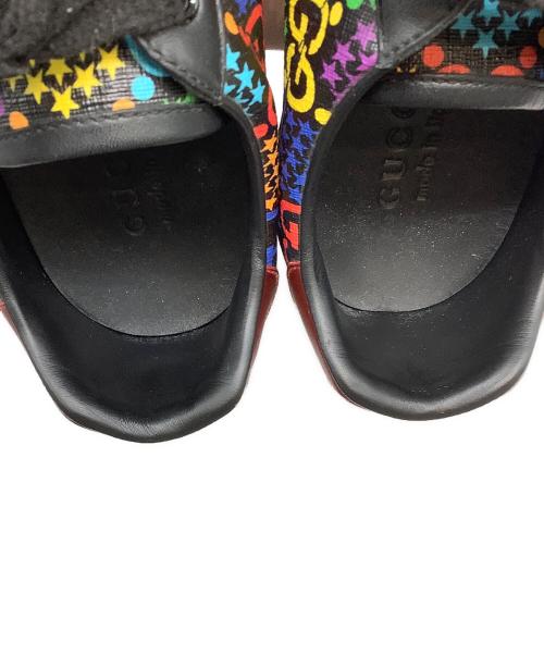 GUCCI（グッチ）GUCCI (グッチ) スニーカー ブラック サイズ:UK7 1/2の古着・服飾アイテム