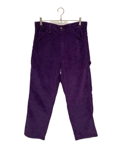 Needles sportswear（ニードルズスポーツウェア）Needles sportswear (ニードルズスポーツウェア) シンチバックコーデュロイパンツ パープル サイズ:不明の古着・服飾アイテム
