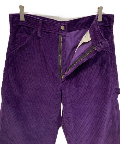 Needles sportswear（ニードルズスポーツウェア）Needles sportswear (ニードルズスポーツウェア) シンチバックコーデュロイパンツ パープル サイズ:不明の古着・服飾アイテム