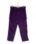 Needles sportswear（ニードルズスポーツウェア）の古着「シンチバックコーデュロイパンツ」｜パープル