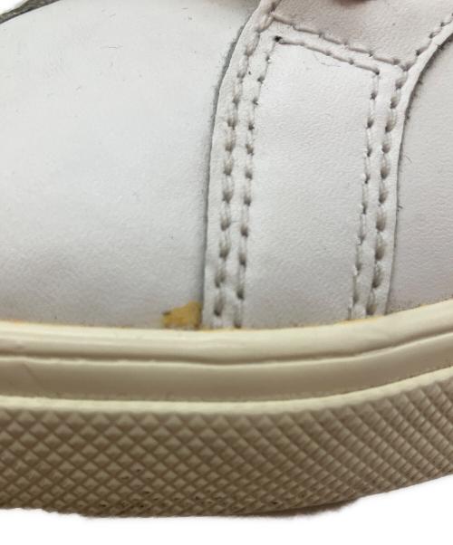 VEJA（ヴェジャ）VEJA (ヴェジャ) CAMPO CHROMEFREE レザースニーカー ホワイト×ブラック サイズ:25.5cmの古着・服飾アイテム