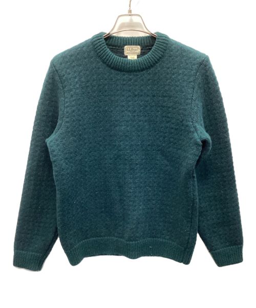 L.L.Bean（エルエルビーン）L.L.Bean (エルエルビーン) バーズアイニット グリーン サイズ:Ｓの古着・服飾アイテム