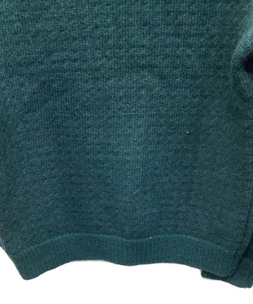 L.L.Bean（エルエルビーン）L.L.Bean (エルエルビーン) バーズアイニット グリーン サイズ:Ｓの古着・服飾アイテム