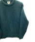 中古・古着 L.L.Bean (エルエルビーン) バーズアイニット グリーン サイズ:Ｓ：15000円