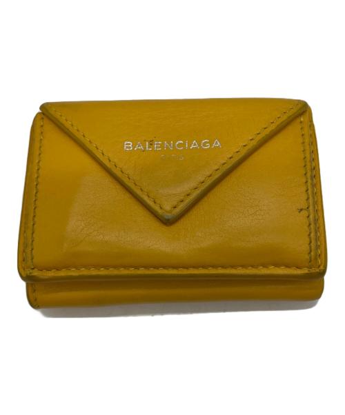 BALENCIAGA（バレンシアガ）BALENCIAGA (バレンシアガ) ミニウォレット イエローの古着・服飾アイテム