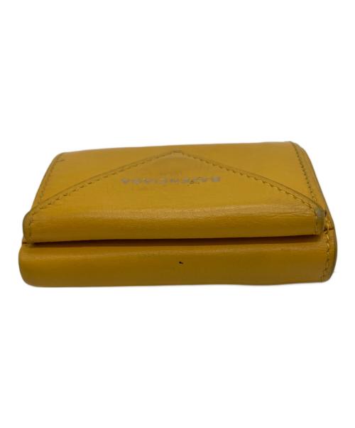 BALENCIAGA（バレンシアガ）BALENCIAGA (バレンシアガ) ミニウォレット イエローの古着・服飾アイテム